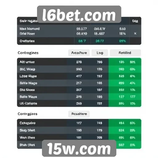 Comparação entre l6bet.com e concorrentes
